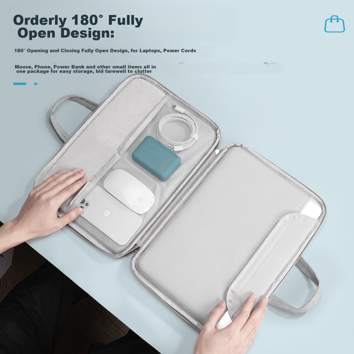 Taikesen Laptop Bag, Handheld Notebook Case, Suitable for Apple 13-Inch, Huawei,...