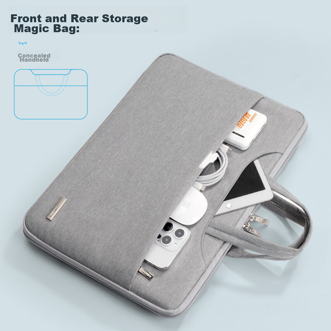 Taikesen Laptop Bag, Handheld Notebook Case, Suitable for Apple 13-Inch, Huawei,...