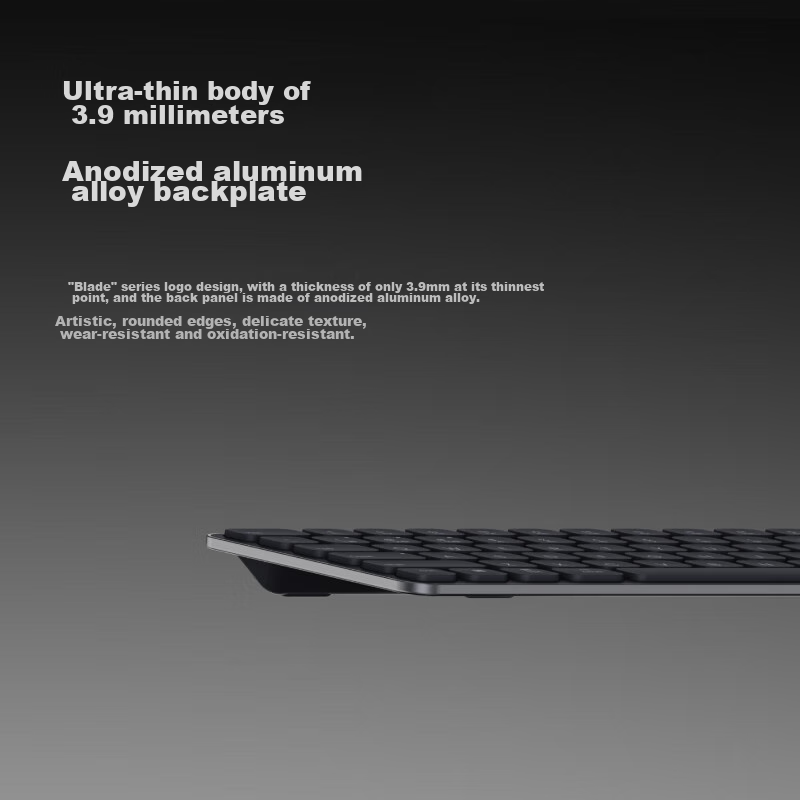 Rapoo 9300S 99-Key Wireless/Bluetooth Multi-Mode Keyboard And Mouse Set, Ultra-T...