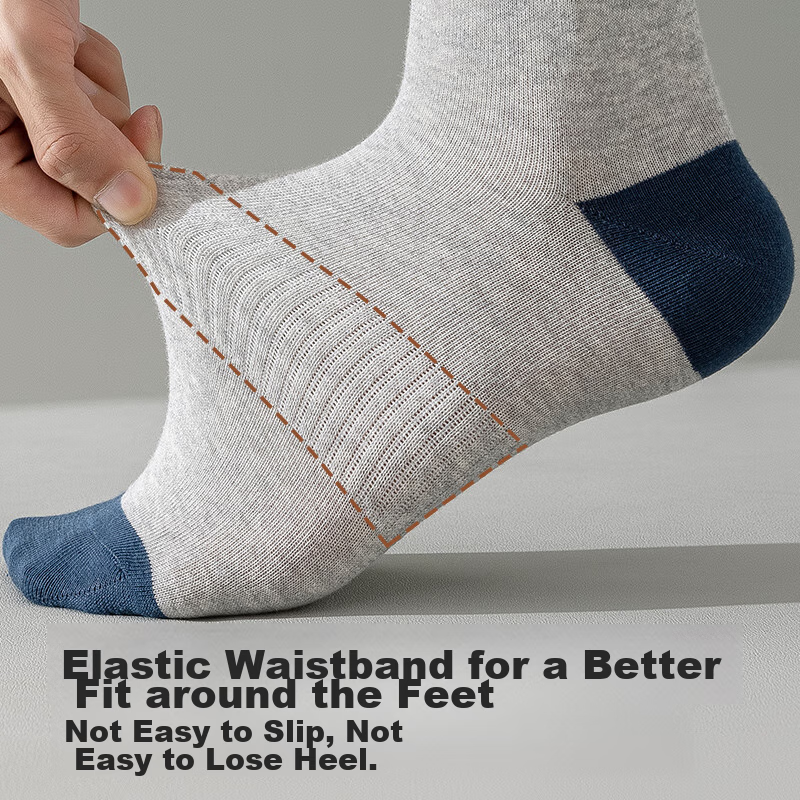 Langsha Men's Socks, Spring And Summer Style, Pure Cotton, Comfortable, Breathab...