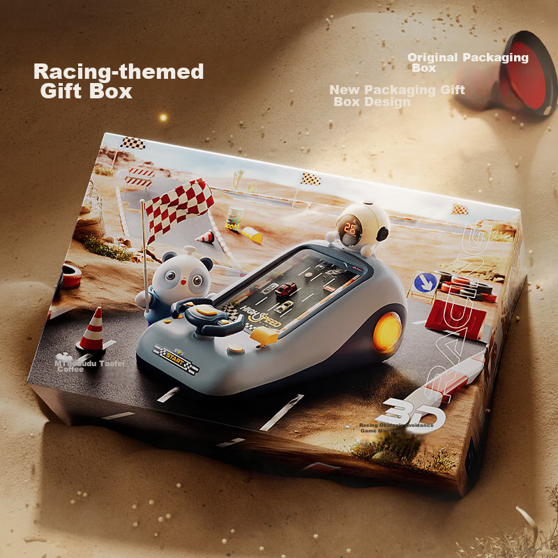 Taodudu Children's Toy Racing Car Adventure Game with Steering Wheel, Educationa...