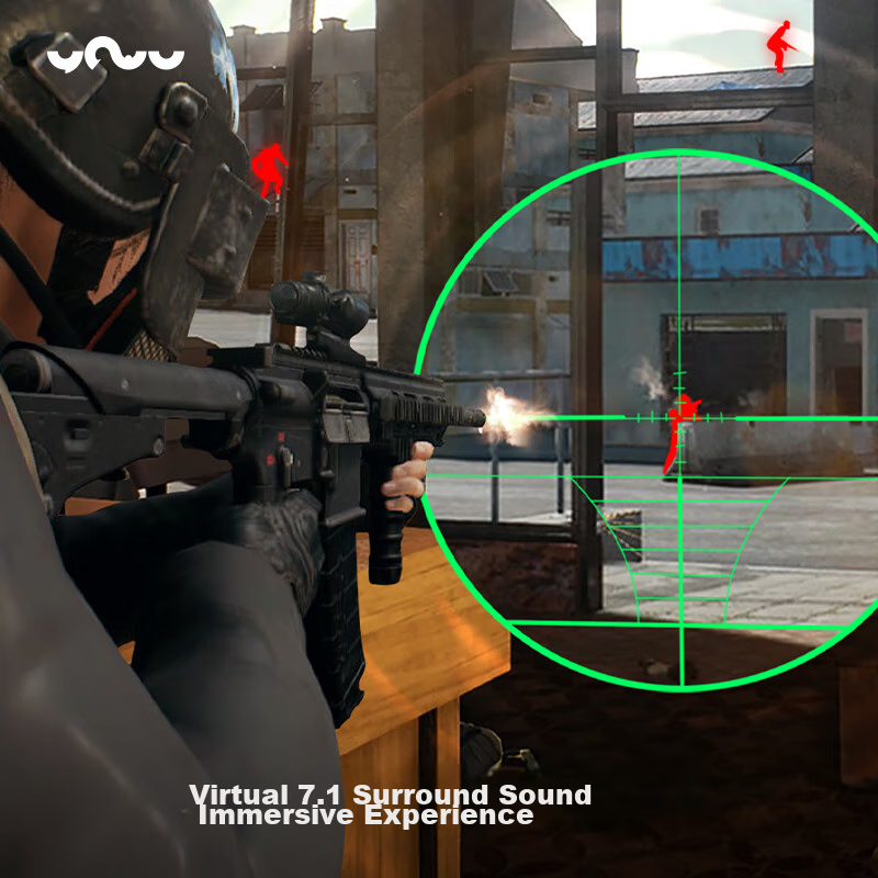 YOWU Cat Ear Headphones 3G, Wireless Bluetooth 5.0, Gaming Headset for PUBG, Cut...