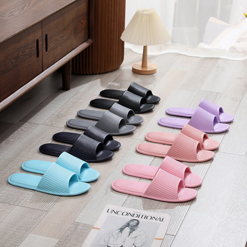 TZLDN Foldable Travel Slippers Anti-Slip Beach Swimming Hotel Bathroom Shower Un...