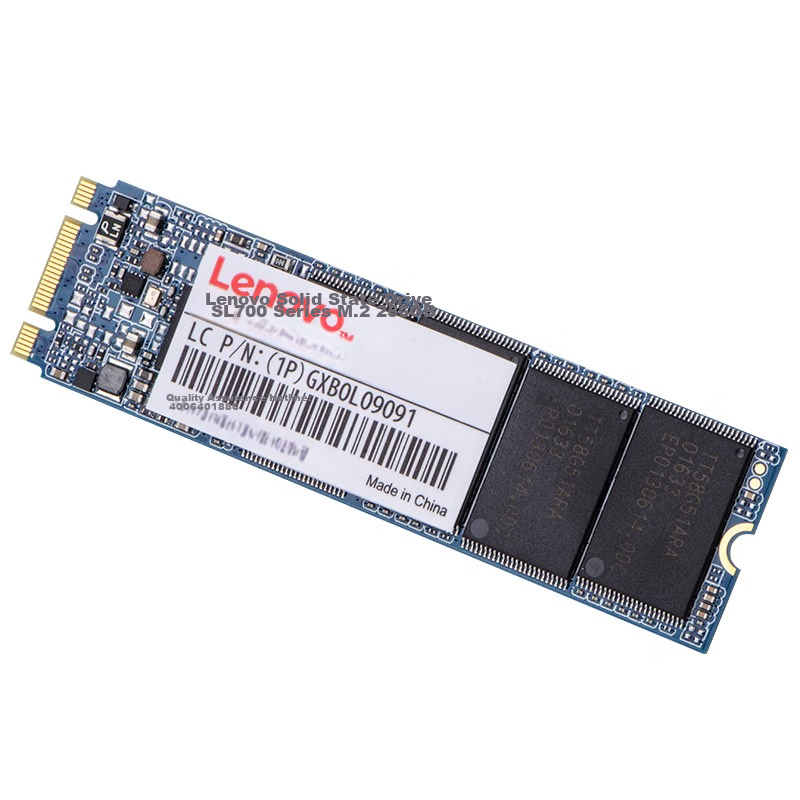 Lenovo 256GB SSD, M.2(SATA) SL700 Solid State Drive Series, 2280 Form Factor