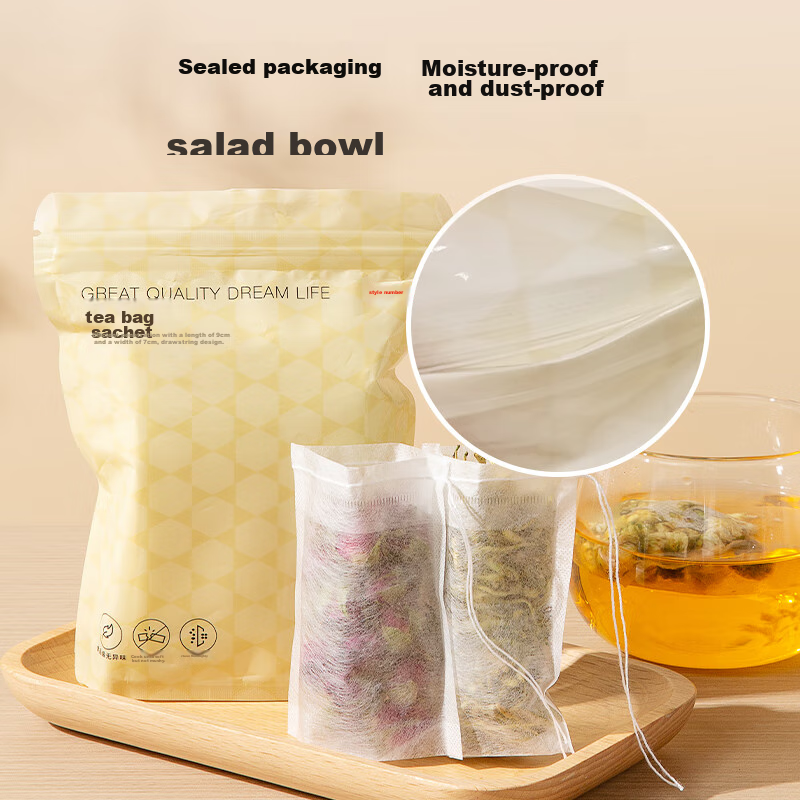 Jingzao Tea Bags, Disposable Drawstring Tea Bags, Soup Seasoning Spice Marinade...