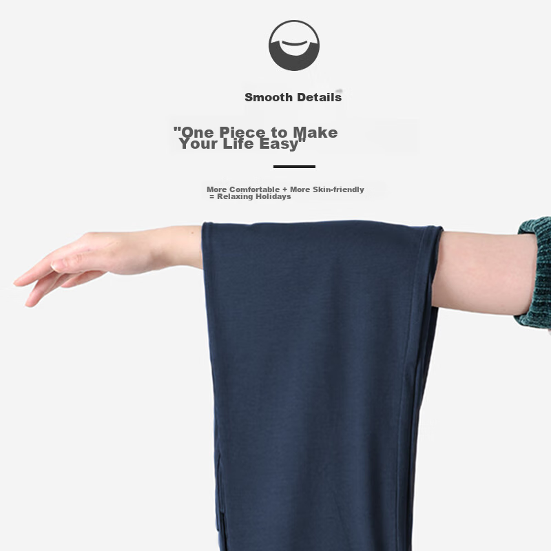 Langsha Men's Cotton Pajama Pants, 7A Antibacterial, Large Size, Sports Casual,...