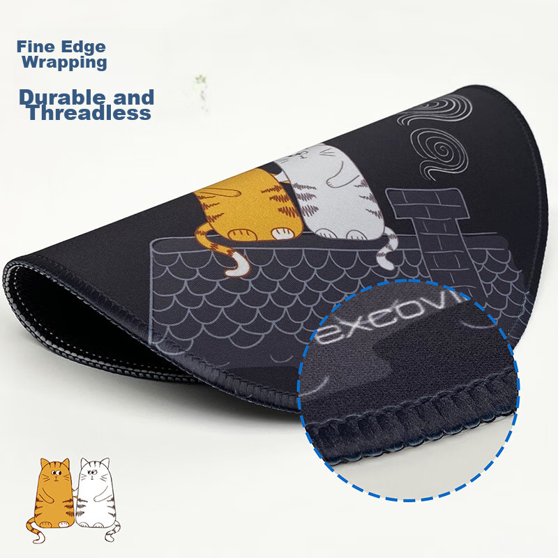 EXCO Starry Sky Mouse Pad, Small Size, Computer Office Lock Edge Pad, Anime Cute...