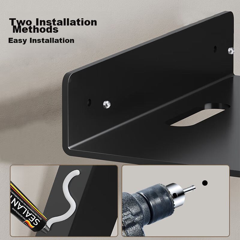 Jinghuisichuang Projector Stand, Wall-Mounted Tray-Style Storage Rack, Wall-Moun...