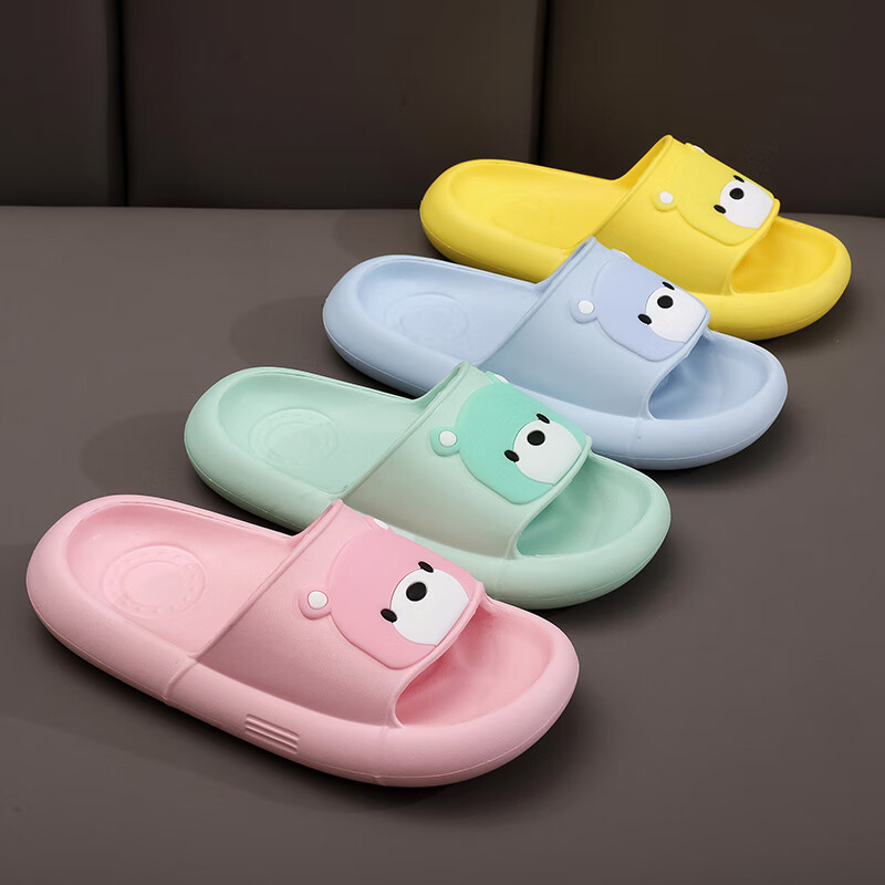 TZLDN Cartoon Slippers for Children Summer Indoor Outdoor Boys Girls Anti-Slip B...