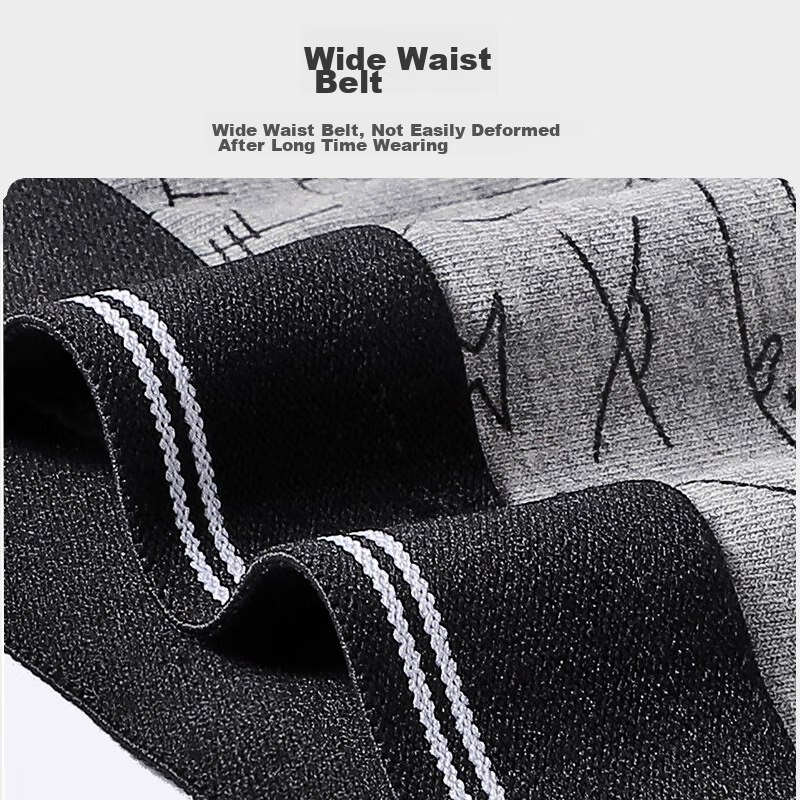 Langsha Men's Underwear, Cotton Antibacterial, Summer Mid-Rise Boxer Briefs, Lar...