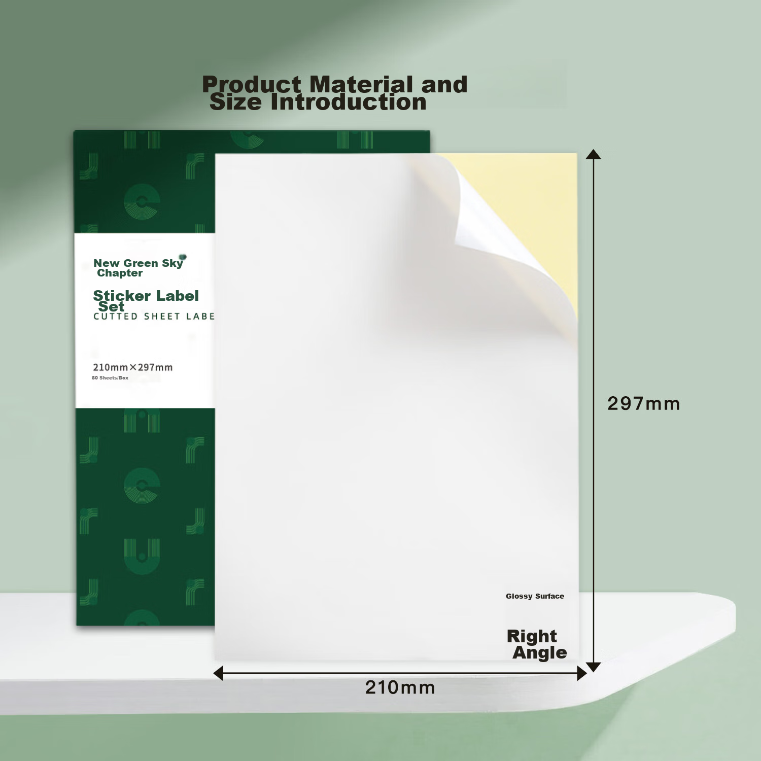 TANGO A4 Self-Adhesive Printing Paper with Backing, Sticker Paper, Label Paper,...