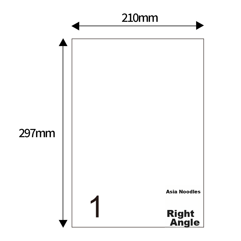 TANGO A4 Self-Adhesive Printing Paper with Backing, Sticker Paper, Label Paper,...