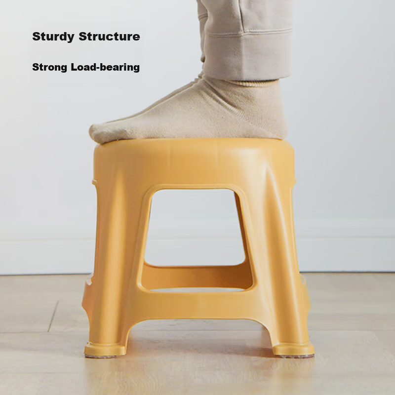 Jingzao Classic Series Stackable Small Stool, Household Plastic Stool, Children'...