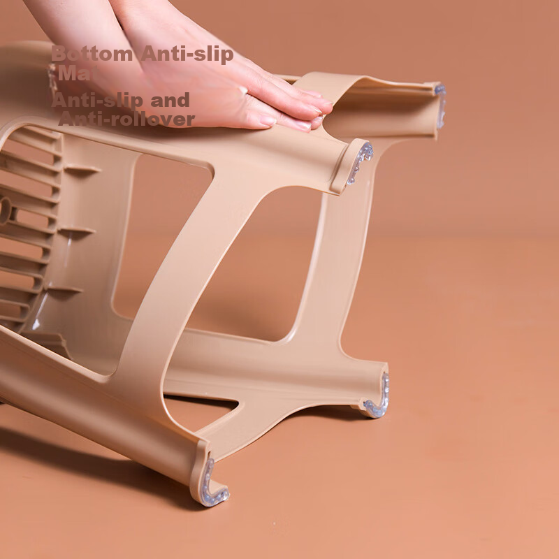 Jingzao Classic Series Stackable Small Stool, Household Plastic Stool, Children'...