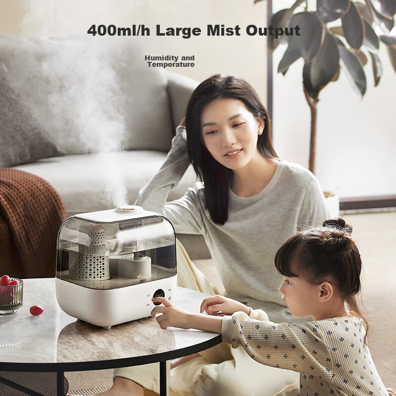 Bear [130° High-Temperature Sterilization] Humidifier, Home Bedroom Baby Large M...