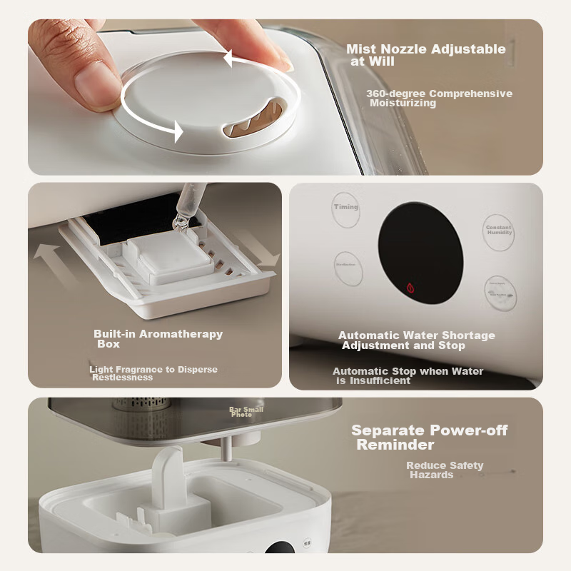 Bear [130° High-Temperature Sterilization] Humidifier, Home Bedroom Baby Large M...