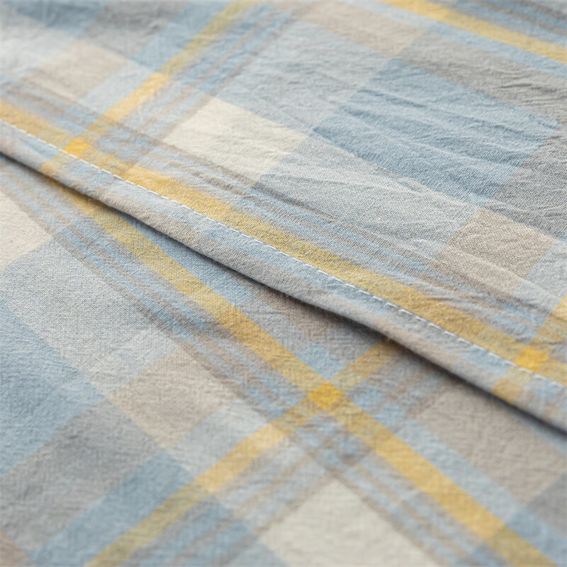 MUJI Class A Pure Cotton Bed Sheet Single Piece, Cotton Single Bed Sheet for Dor...