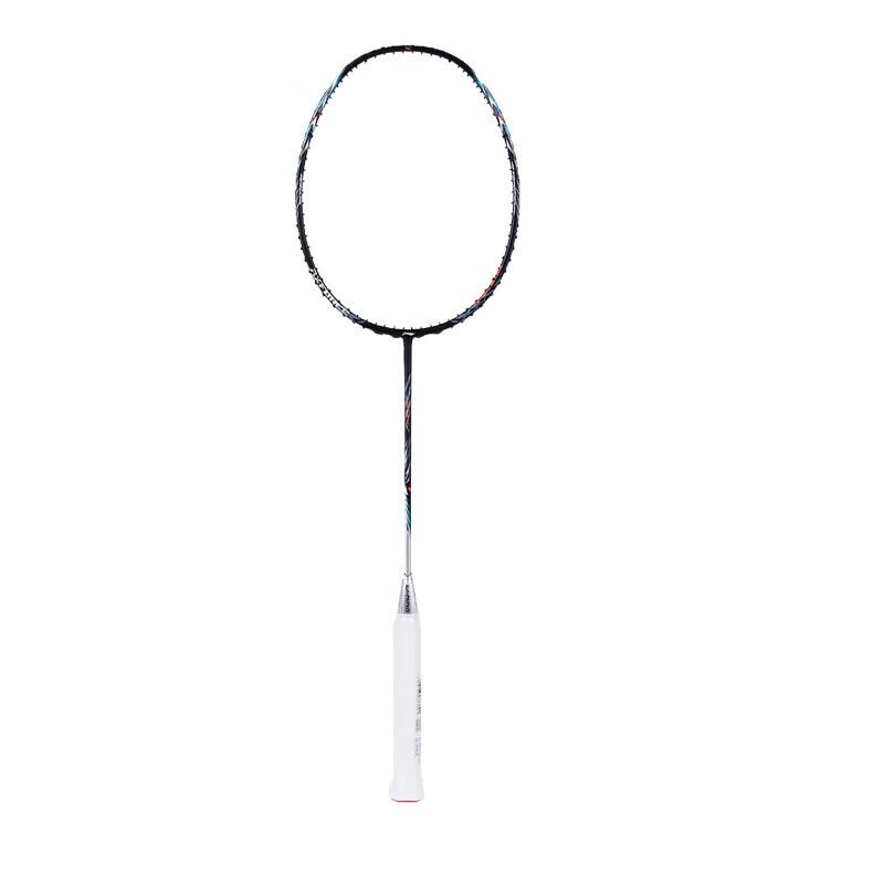LI-NING Badminton Racket, Leiting 70, Black And Silver, 4U5 Unstrung, Offensive...
