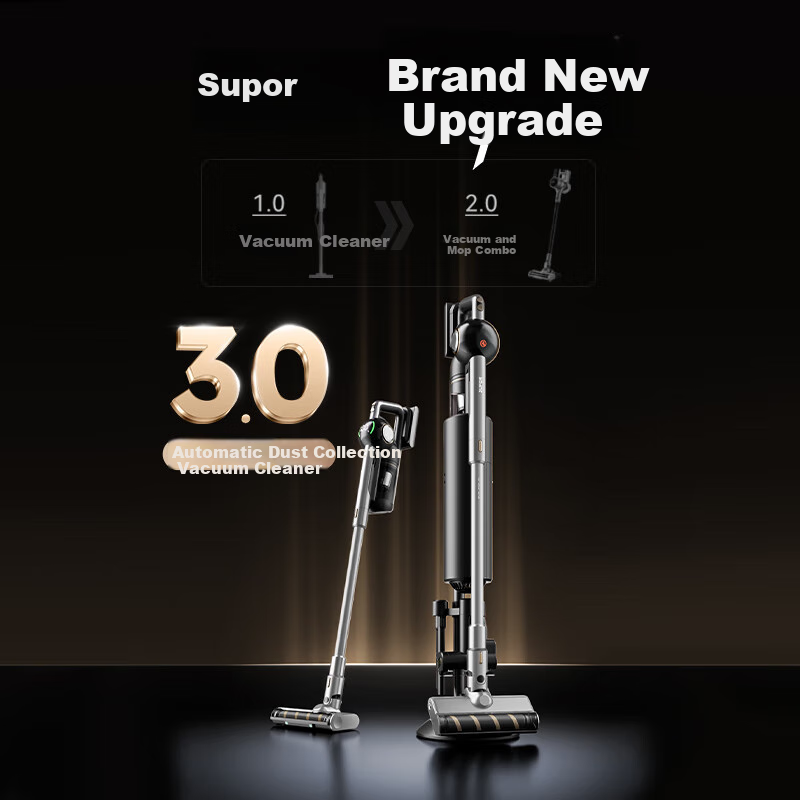 SUPOR [National Subsidy] C36 Vacuum Cleaner, Handheld, Self-Collecting Dust, Spa...