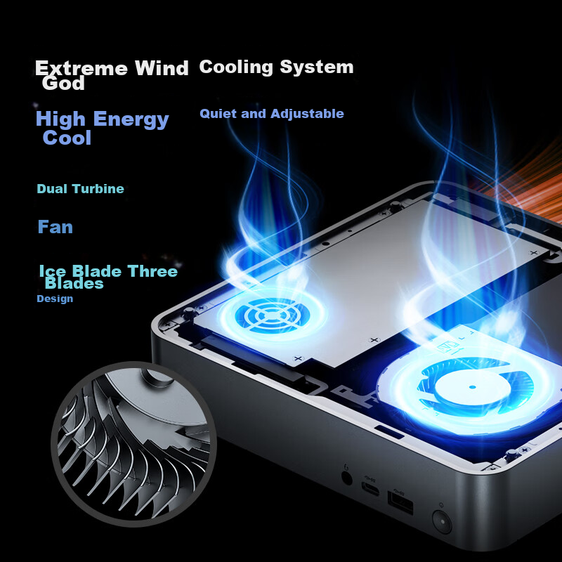 Lenovo Xiaoxin Mini Pocket Mini PC High-Performance Business Mini Desktop Comput...