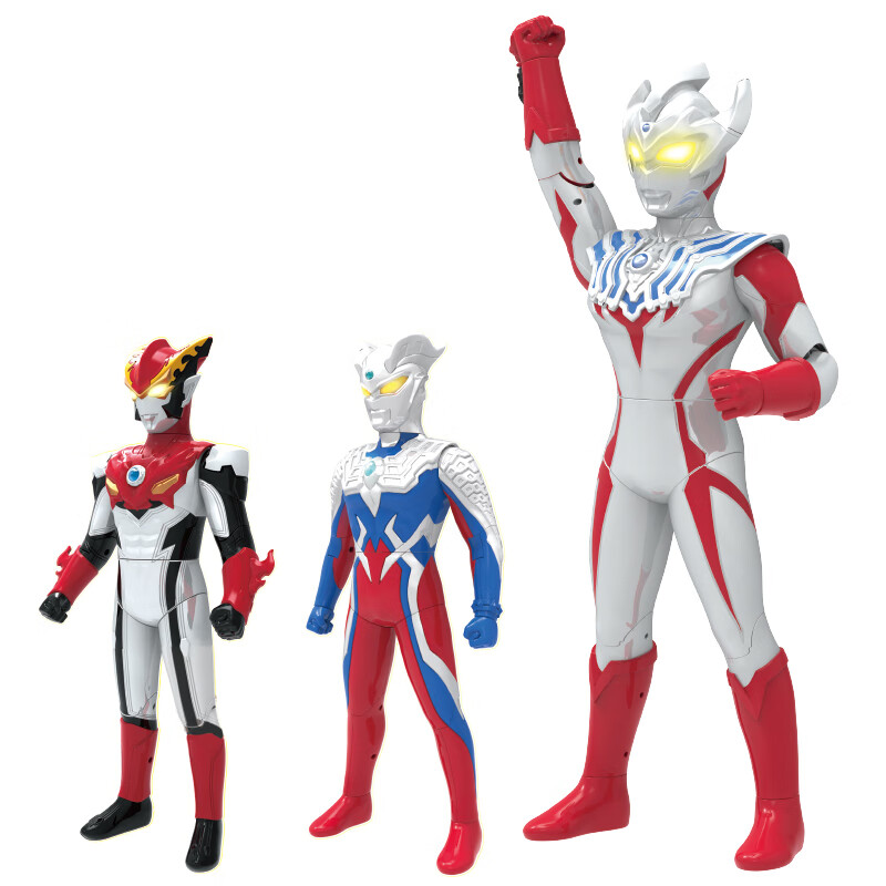 Lingdong Chuangxiang Sai Luo Ultraman Large Sound And Light-Emitting Action Figu...