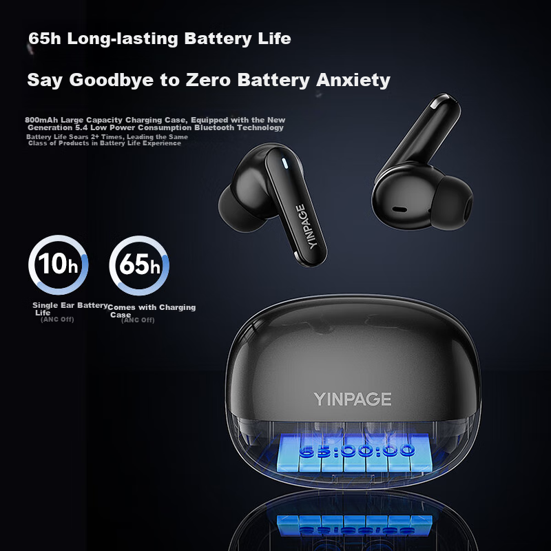 SoundPEATS Real 2 Pro True Wireless Bluetooth Earbuds with Active Noise Cancelli...