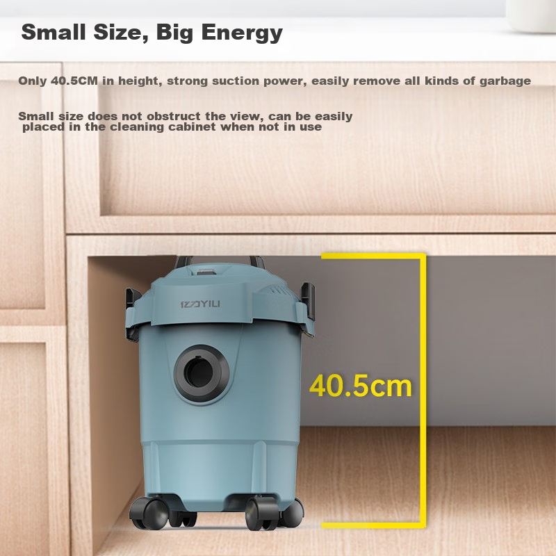 Yili Vacuum Cleaner, Household Appliance, High-Power, Car-Mounted, Barrel-Style,...