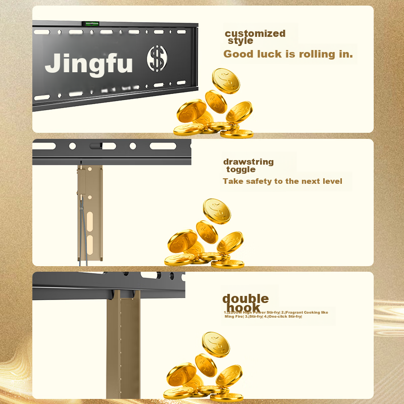 Xizhou Yeyu TV Wall Mount (40-80 Inches), Bracket Wall-Mounted, Suitable for Xia...