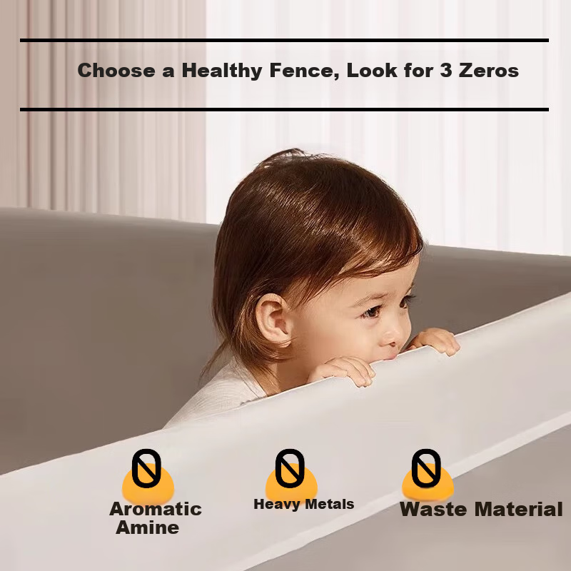 Cottonfaith Class A Home Baby Anti-Fall Mosquito Net Frame 1.5x2 Meters [Bed Gua...