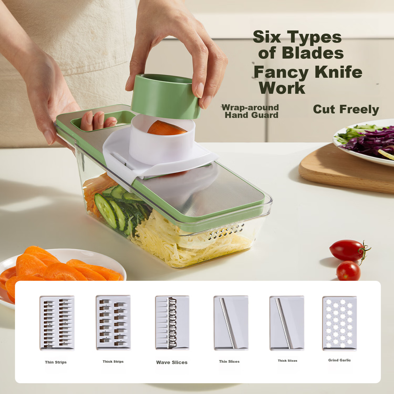 Shuwu Multi-Functional Potato Shredder, Vegetable Cutter, Slicer, And Grater [In...