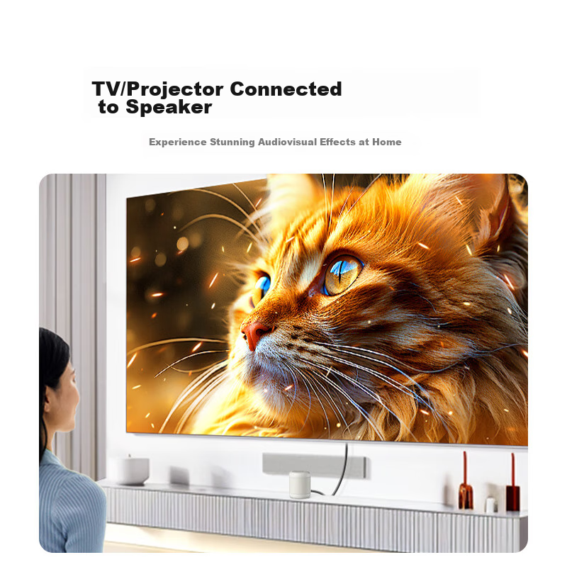 Lulian 3.5mm Male to Male Silver-Plated Audio Cable, AUX Car Audio Connection Ca...