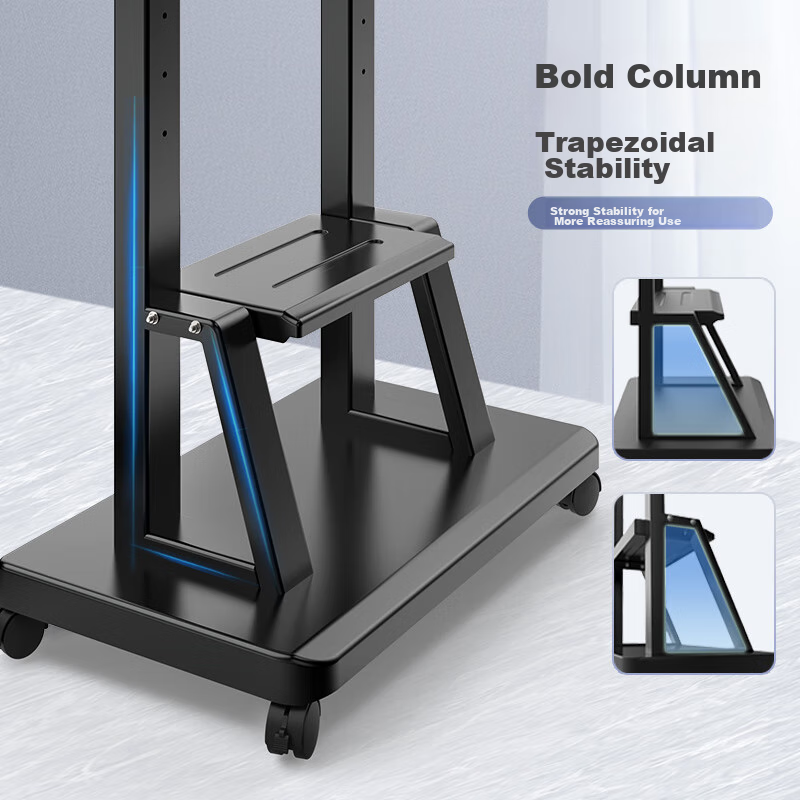 Xizhou Yeyu TV Stand (32-70 Inches), Floor-Standing Mobile Cart, Universal TV Mo...