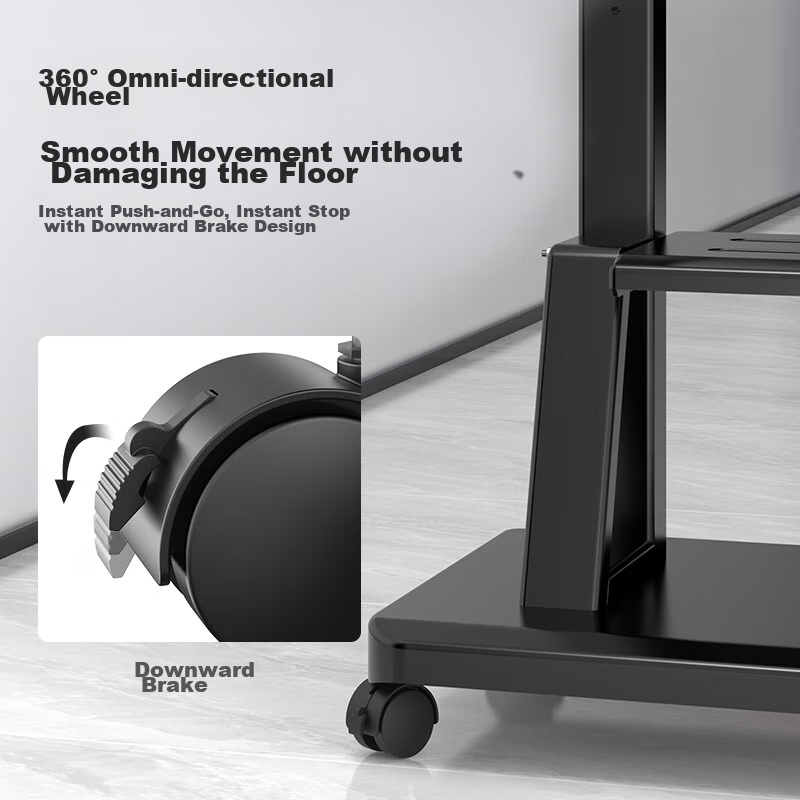 Xizhou Yeyu TV Stand (32-70 Inches), Floor-Standing Mobile Cart, Universal TV Mo...
