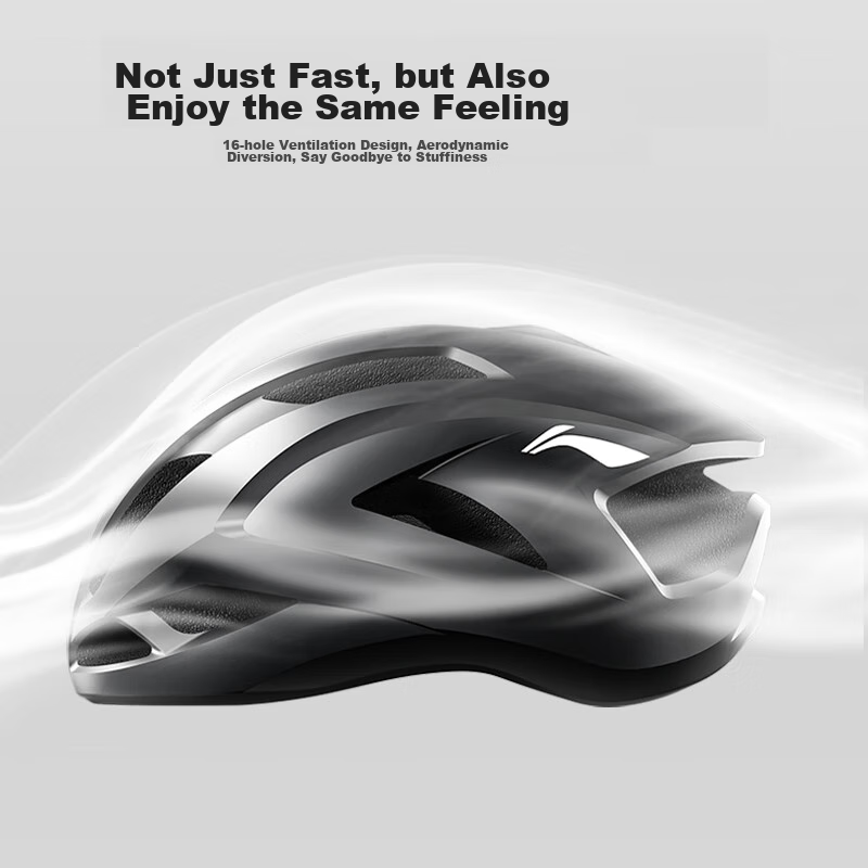 Li-Ning Bicycle Riding Helmet, Anti-Collision Safety Helmet, Road Bike And Mount...