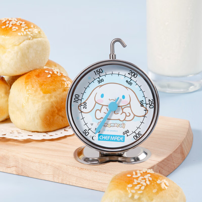 Culinary Cinnamon Dog Official License Wall-Mounted Kitchen Oven Thermometer, He...