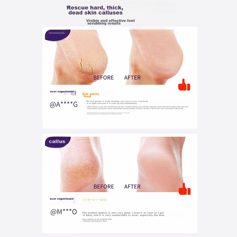 Xingfutang Nano Glass Foot File, Foot Scrubber, Foot Stone, Pedicure Tool, Dead...