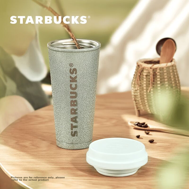 Starbucks Mint Green Stainless Steel Insulated Tumbler, 500ml, Car-Friendly Cold...
