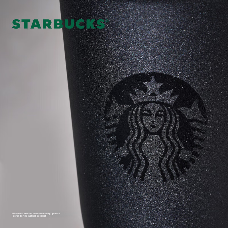 Starbucks Classic Obsidian Black Insulated Tumbler 355ml Coffee Mug Cold Water C...