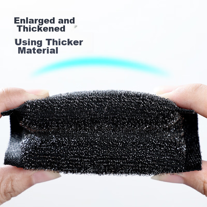 Vileda German Steel Wire Sponge Scrubber, 2-Pack, Household Kitchen Cleaning Clo...