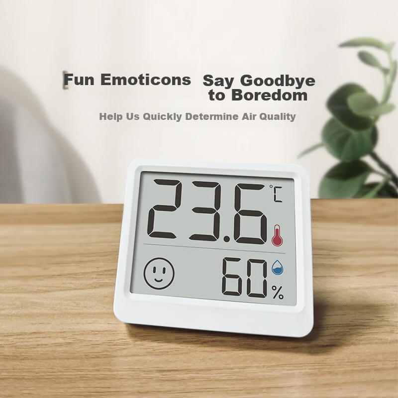 Jingzao Thermometer and Hygrometer for Baby Room, Indoor, Office, Car, High Prec...