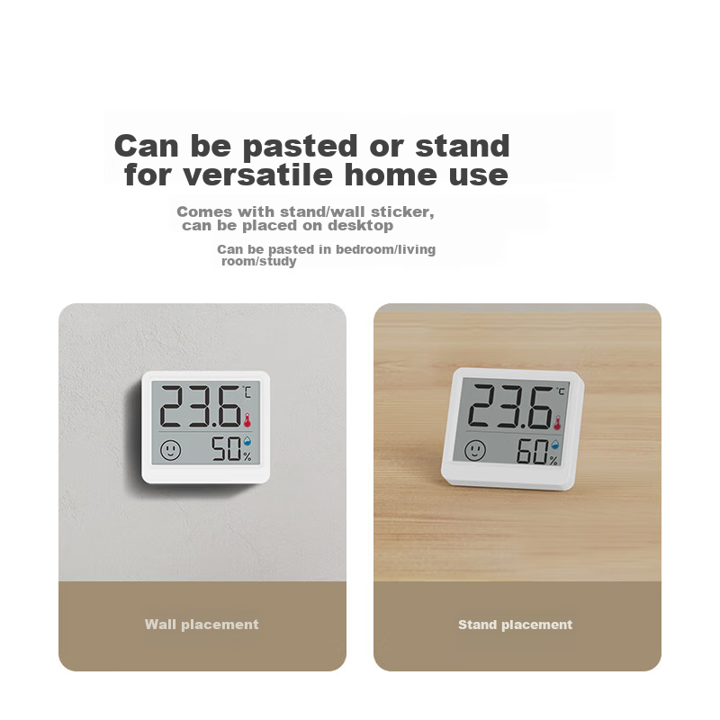 Jingzao Thermometer and Hygrometer for Baby Room, Indoor, Office, Car, High Prec...