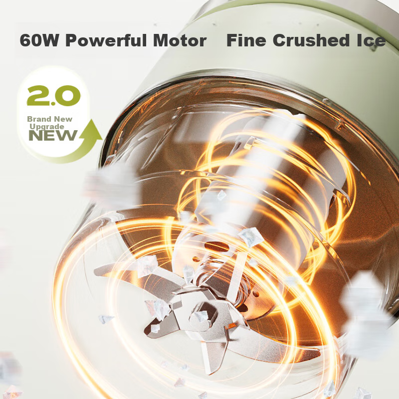 Bear Juicer Cup, Portable Home Juicer, Fruit And Vegetable Juice Maker, Instant...