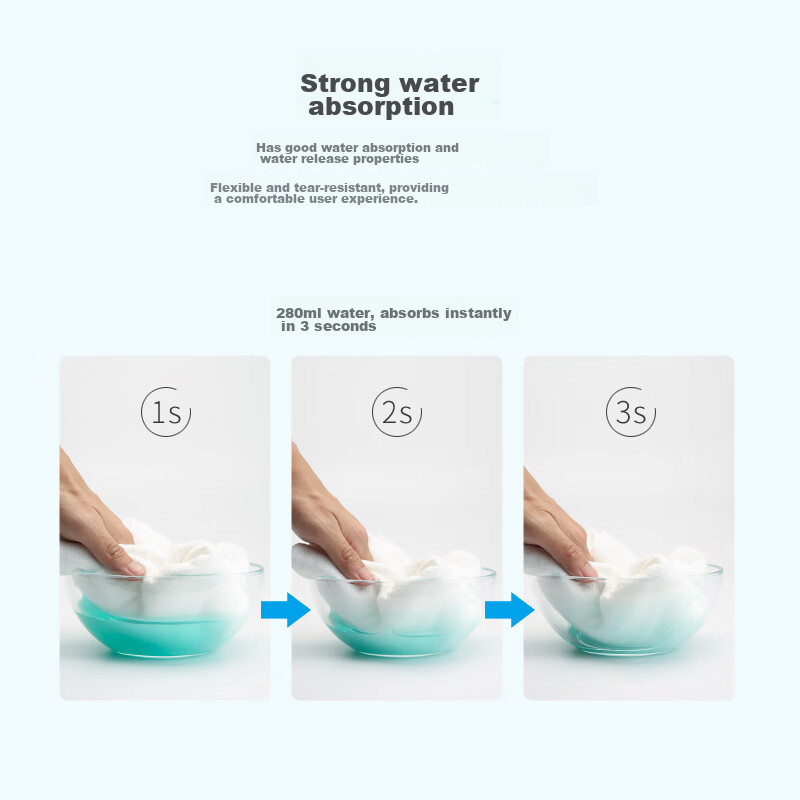 Xinqin Disposable Bath Towels, Vacuum Clean, Soft Cotton, Fully Enclosed, Large...