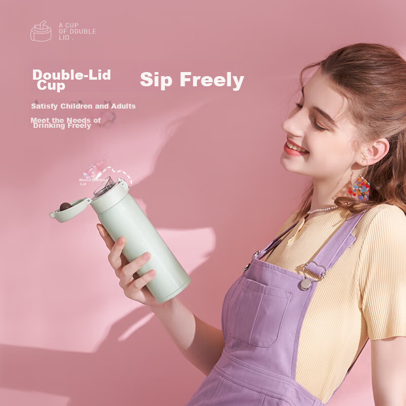 SHINPUR Insulated Tumbler with Straw for Women, Adults, Students, Hot And Cold W...