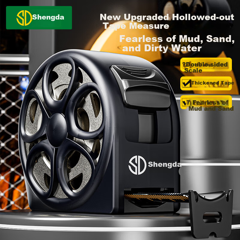 Shengda Stainless Steel Hollowed-out Tape Measure Designer Special 3m Steel Tape...