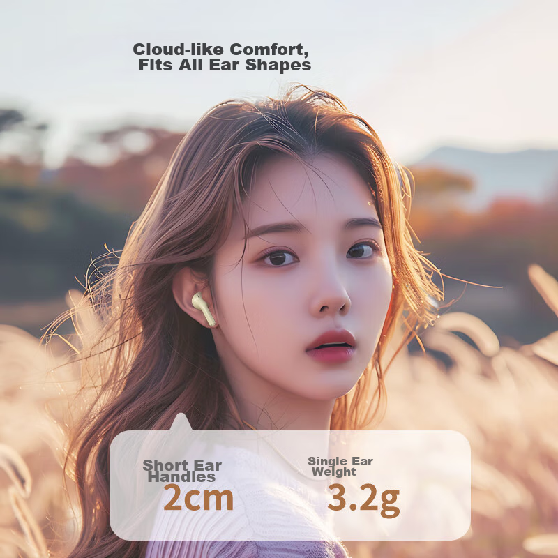 Soaiy SR10pro True Wireless Bluetooth Earbuds HiFi Sound Call Noise Cancelling G...