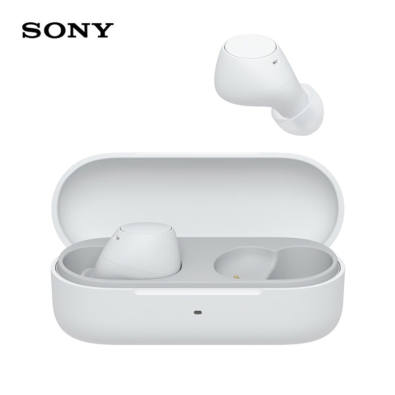 Sony WF-C510, White, Lightweight And Comfortable True Wireless Earbuds, Qixi Gif...