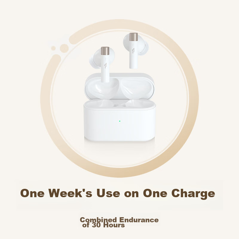 1MORE Q30 True Wireless Bluetooth Earbuds, 42dB Active Noise Cancellation, 30H L...