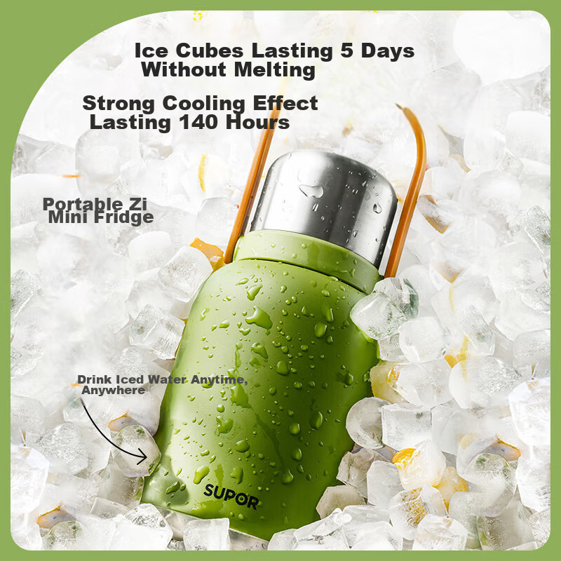 SUPOR Large Capacity Insulated Mug, Women's Portable Water Bottle, Outdoor Dual-...