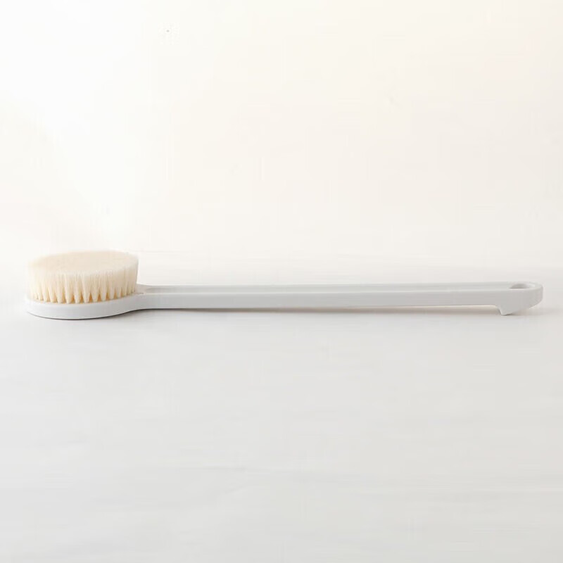 MUJI Polypropylene Bath Brush, Long Handle Shower Brush, Bath Scrubber, Bathing...